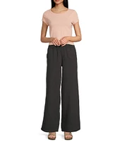 Billabong New Waves High Rise Relaxed Gauze Pants