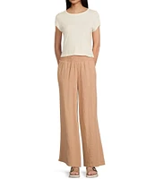 Billabong New Waves High Rise Relaxed Gauze Pants