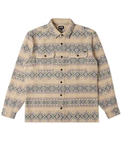 Billabong Offshore Long Sleeve Printed Jaquard Flannel Shirt