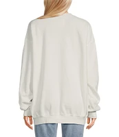 Billabong Ride In Crew Oversized Under The Sun Graphic Sweatshirt