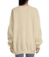 Billabong Ride In Crew Oversized Graphic Sweatshirt