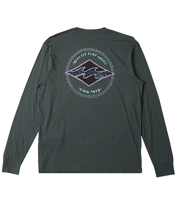 Billabong Rotor Diamond Long Sleeve Graphic T-Shirt