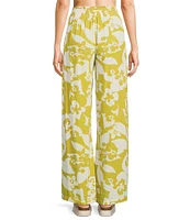 Billabong Split Spirit High Rise Tropical Floral Print Pants