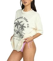 Billabong This Is Tropical Oversized Short Sleeve Graphic T-Shirt