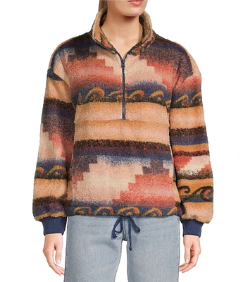 Billabong Time Off Fleece Printed Sweatshirt