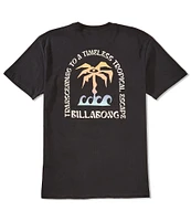 Billabong Troppo Premium Short Sleeve Retro Graphic T-Shirt