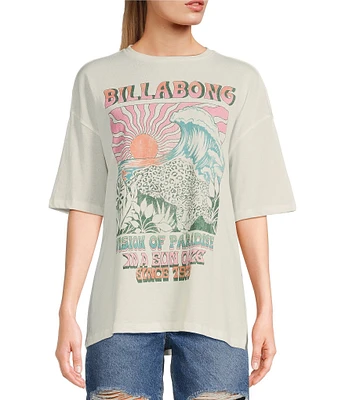 Billabong Vision Of Paradise Graphic Oversized T-Shirt