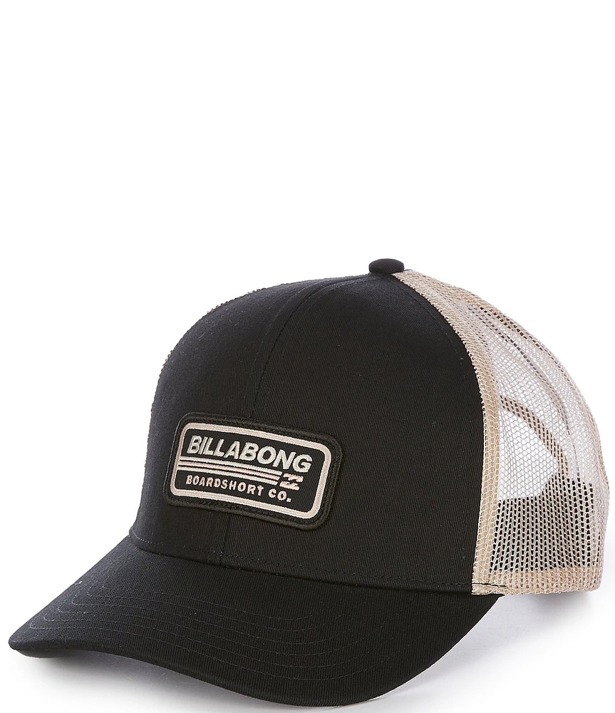 Billabong Walled Logo Patch Trucker Hat