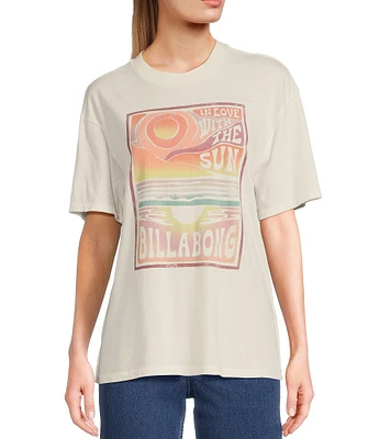 Billabong With The Sun Short Sleeve Graphic T-Shirt