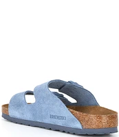 Birkenstock Women's Arizona Soft Footbed Suede Slip On Sandals