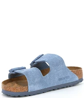 Birkenstock Women's Arizona Soft Footbed Suede Slip On Sandals