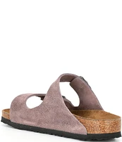 Birkenstock Women's Arizona Soft Footbed Suede Slip On Sandals