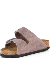 Birkenstock Women's Arizona Soft Footbed Suede Slip On Sandals