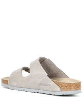 Birkenstock Women's Arizona Soft Footbed Suede Slip On Sandals