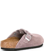 Birkenstock Girls' Boston Suede Clogs (Toddler)