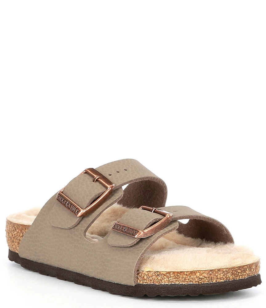 Birkenstock Kid's Arizona Shearling Sandals (Toddler)