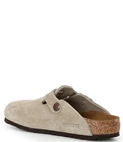 Birkenstock Kids' Boston Suede Clogs (Infant)