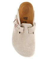 Birkenstock Kids' Boston Suede Clogs (Infant)