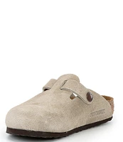 Birkenstock Kids' Boston Suede Clogs (Toddler)