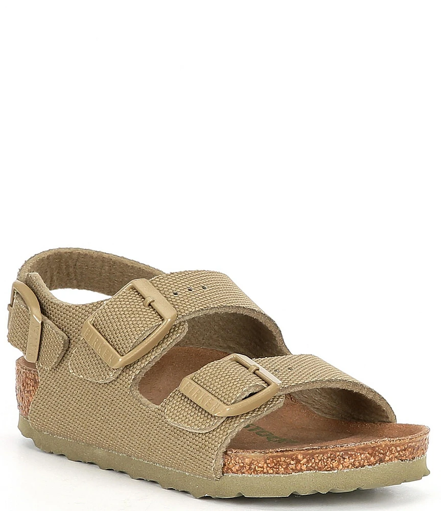 Birkenstock Kids' Milano Canvas Backstrap Sandals (Toddler)