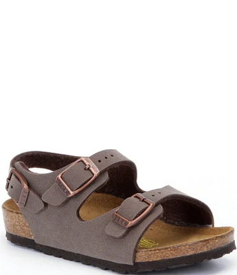 Birkenstock Kids' Roma Adjustable Buckle Slingback Sandals (Infant)