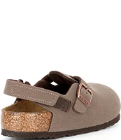 Birkenstock Kids' Tokio Birkibuc® Backstrap Clogs (Toddler)