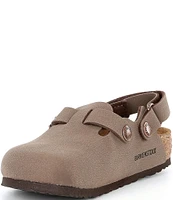 Birkenstock Kids' Tokio Birkibuc®Backstrap Clogs (Youth)