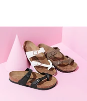 Birkenstock Women's Mayari Adjustable Buckle Criss Cross Thong Sandals