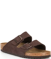 Birkenstock Men's Arizona Grained Nubuck Sandals