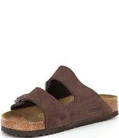 Birkenstock Men's Arizona Grained Nubuck Sandals