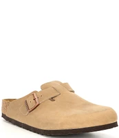 Birkenstock Men's Boston Oiled Leather Slip-On Clogs