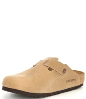 Birkenstock Men's Boston Oiled Leather Slip-On Clogs