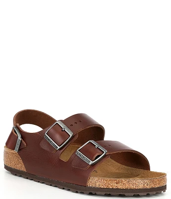 Birkenstock Men's Milano Grip Leather Sandals