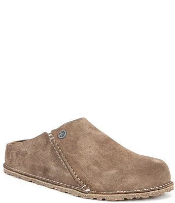 Birkenstock Men's Zermatt Suede Clogs