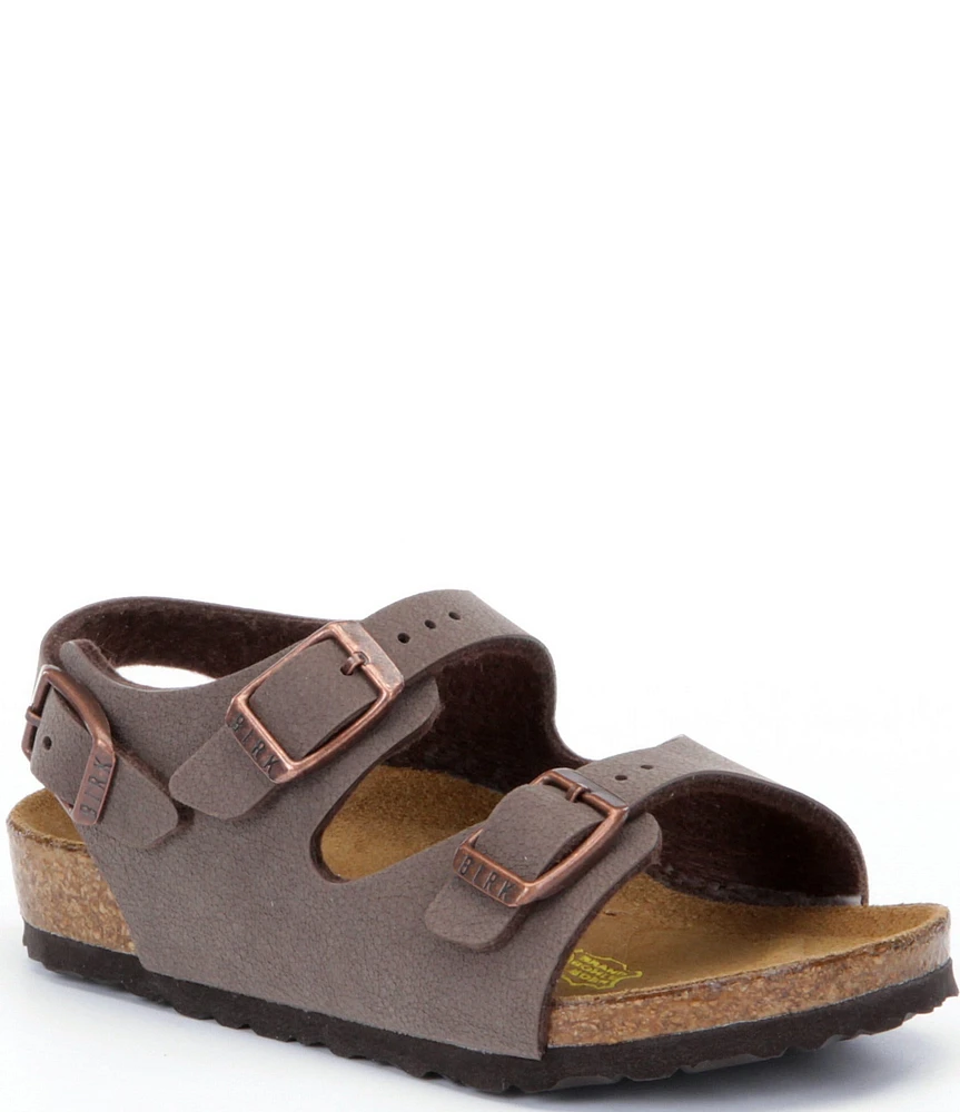 Birkenstock Kids' Roma Adjustable Buckle Slingback Sandals (Youth)