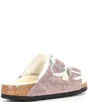 Birkenstock Women's Arizona Suede Shearling Sandals