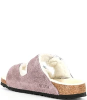 Birkenstock Women's Arizona Suede Shearling Sandals