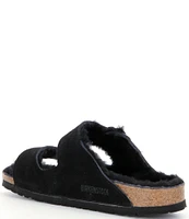 Birkenstock Women's Arizona Suede Shearling Sandals