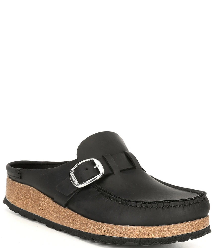 Birkenstock Women's Buckley Oiled Leather Clogs