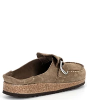 Birkenstock Women's Buckley Suede Buckle Clogs