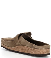 Birkenstock Women's Buckley Suede Buckle Clogs