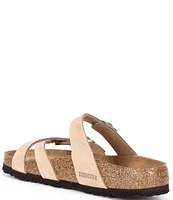 Birkenstock Women's Franca Suede Nubuck Sandals