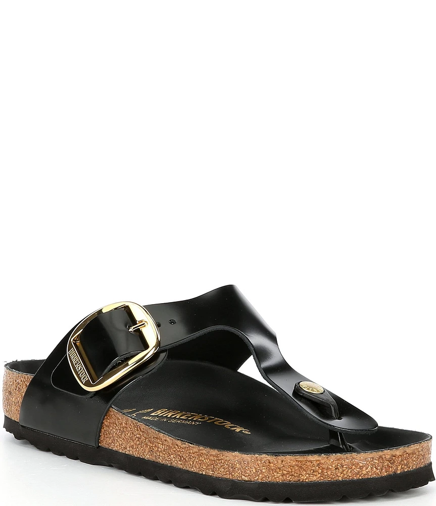 Birkenstock Women's Gizeh Big Buckle High Shine Thong Sandals