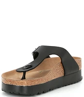 Birkenstock Women's Gizeh Flex Platform Thong Sandals