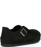 Birkenstock Women's London Suede Slip On Shoes