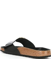 Birkenstock Women's Madrid Big Buckle High Shine Slide Sandals