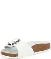 Birkenstock Women's Madrid Big Buckle Leather Slide Sandals