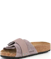 Birkenstock Women's Oita Suede Slide Sandals