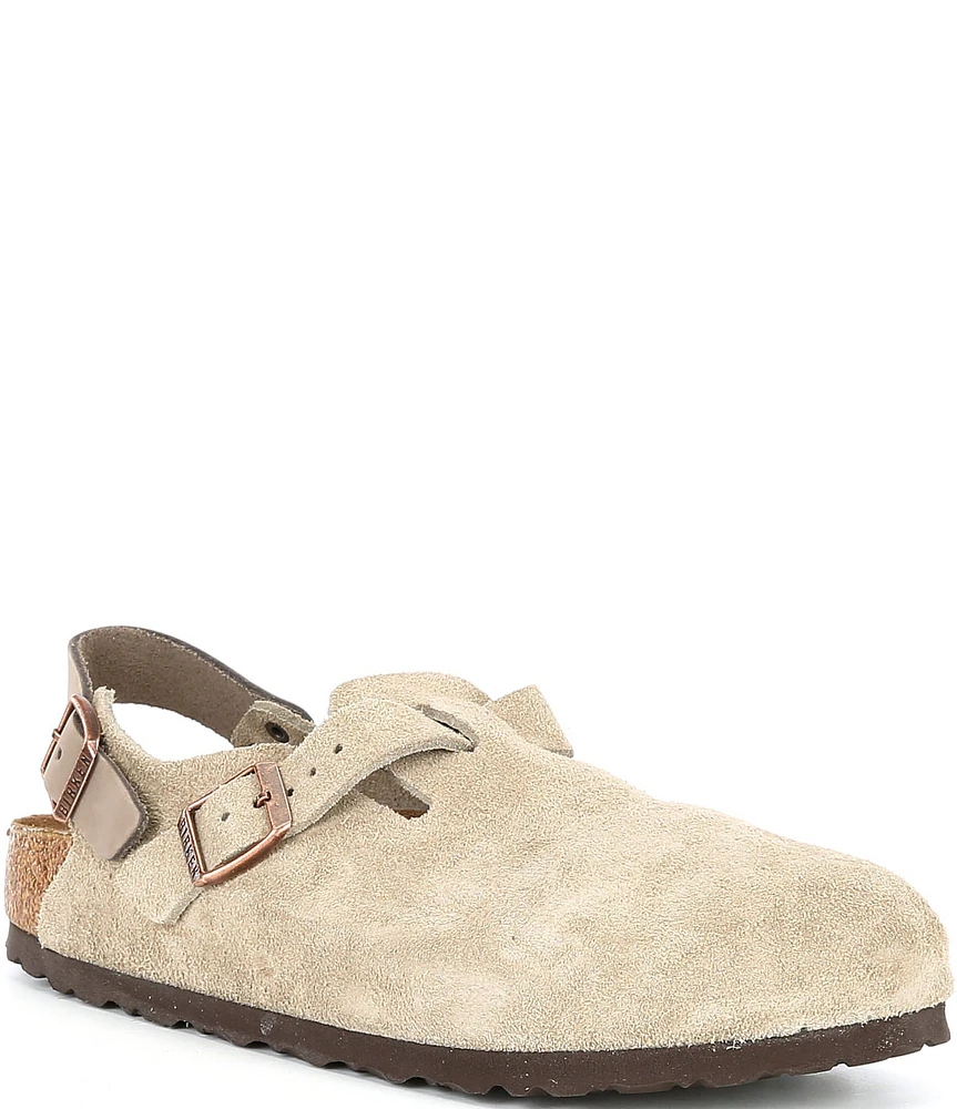 Birkenstock Women's Tokio Suede Back Strap Clogs