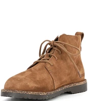 Birkenstock Women's Uppsala Mid Shearling Lined Suede Chukka Booties